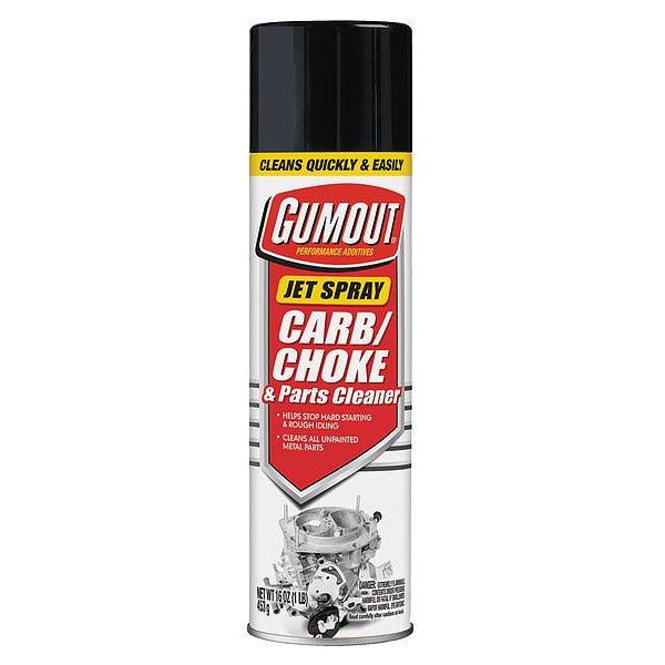 Carburetor Cleaner, Aerosol Can, 16 oz, Solvent, Liquid