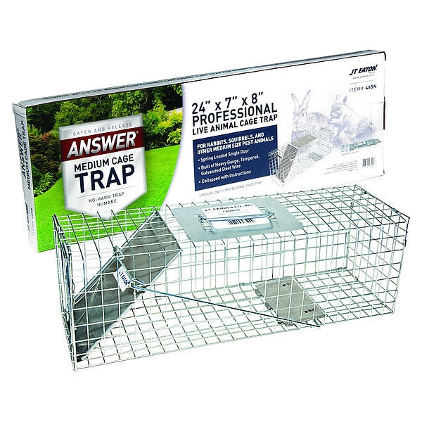 Live Animal Trap, 24in L x 7in W x 8in H
