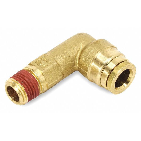 Male Elbow, Brass, 1.06