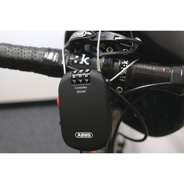 Cable Lock, Combination Key Type, Plastic