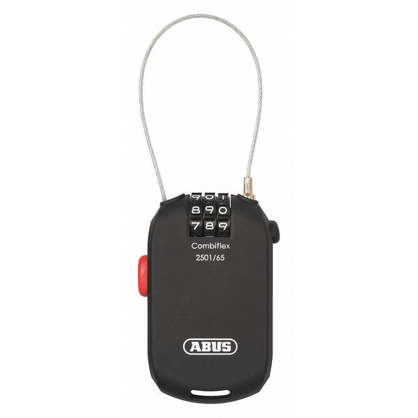 Cable Lock, Combination Key Type, Plastic