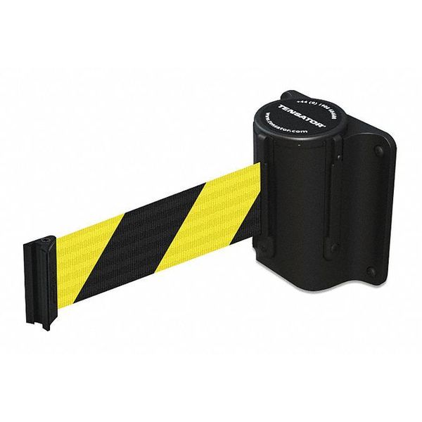 Retractable Belt Barrier, Belt 7-1/2 ft L