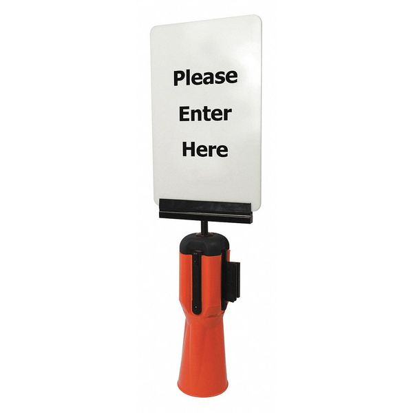 Sign Frame, Black, 4-1/2