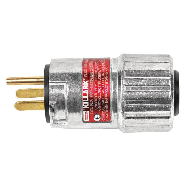 Plug, 125VAC, 60 Hz, 15A, 1 HP