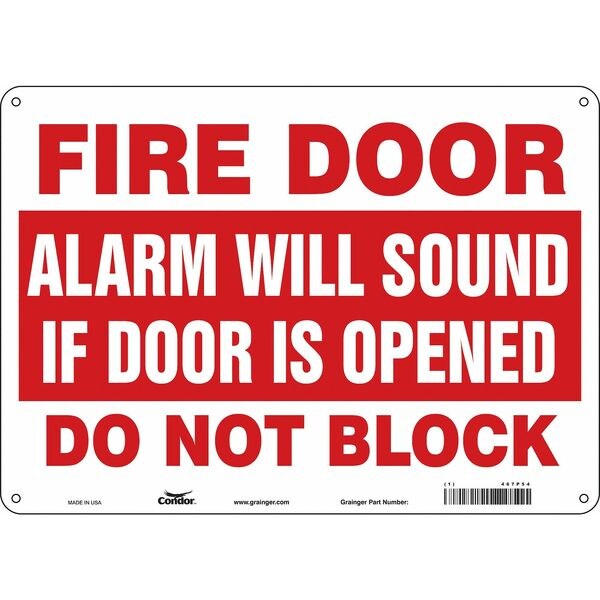Emergency Exit Floor Sign, 14