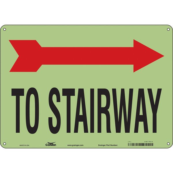 Emergency Exit Floor Sign, 14
