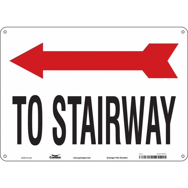 Emergency Exit Floor Sign, 14