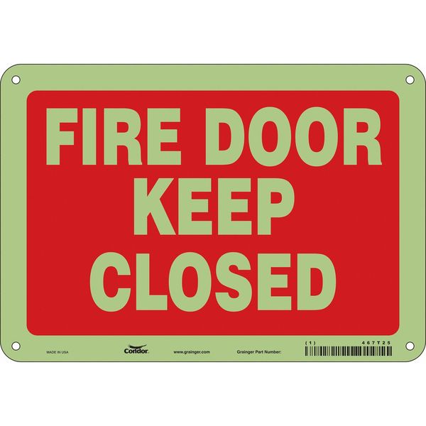 Emergency Exit Floor Sign, 10