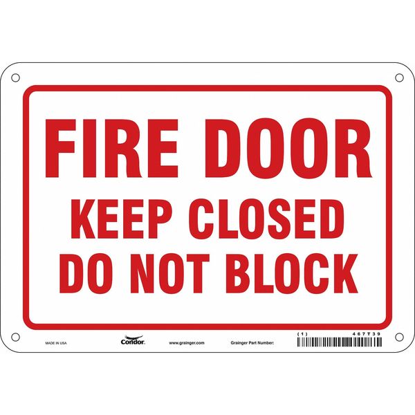 Emergency Exit Floor Sign, 10