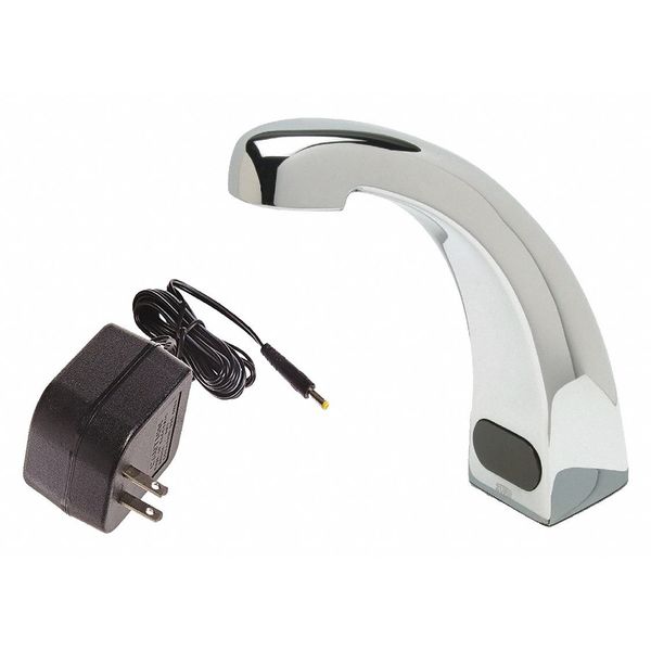 Sensor Single Hole Mount, 1 Hole Mid Arc Bathroom Faucet, Chrome plated