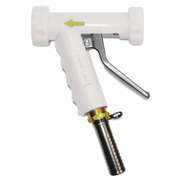 Pistol Grip Spray Nozzle, 150 psi, White