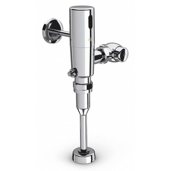 0.5 gpf, Top Automatic Flush Valve, Chrome, 3/4 in IPS