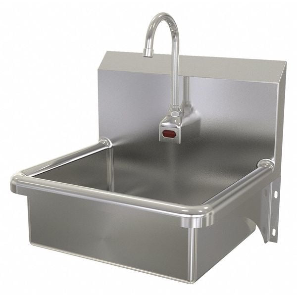 Hand Sink, Wall Mount, 16-1/2