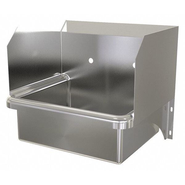 Hand Sink, Wall Mount, 16-1/2