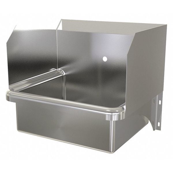 Hand Sink, Wall Mount, 16-1/2