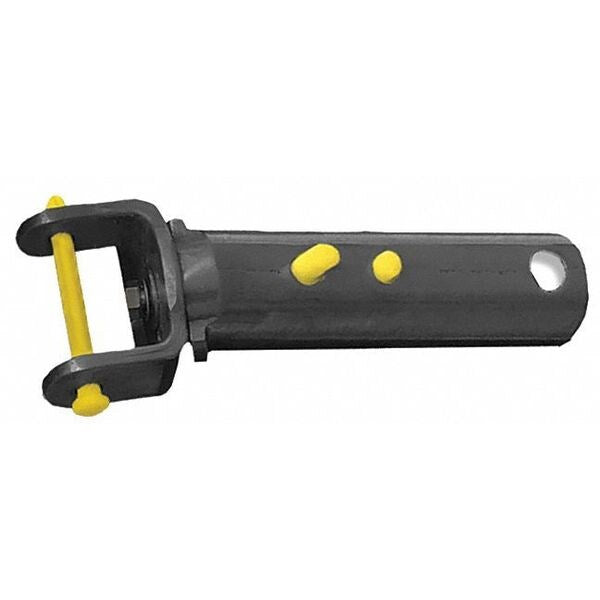 Handle, Al, Black/Yellow/Enameled, 4-1/2