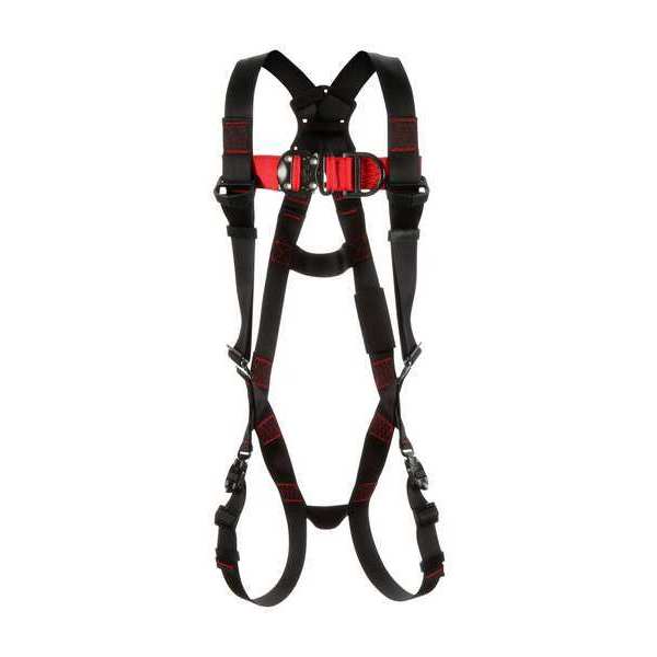 Positioning Harness, Vest Style, S, Polyester, Black