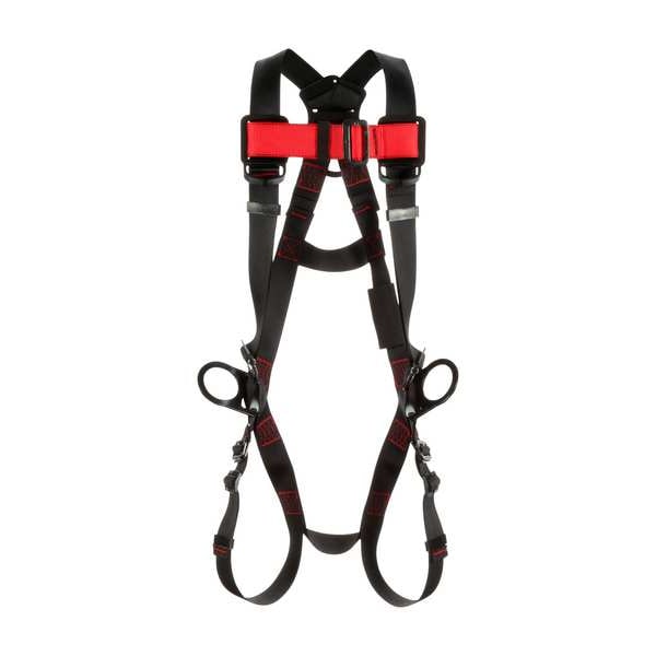 Vest-Positioning Harness, Vest Style, M/L, Polyester, Black