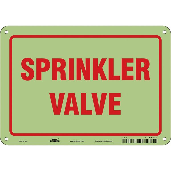 Safety Sign, 7 in Height, 10 in Width, Polyethylene, Vertical Rectangle, English, 470C64