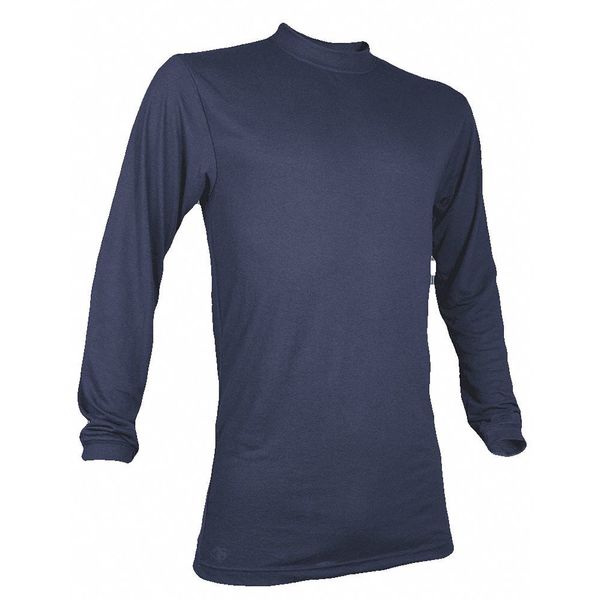 Flame-Resistant Crewneck Shirt, Navy, 3XL