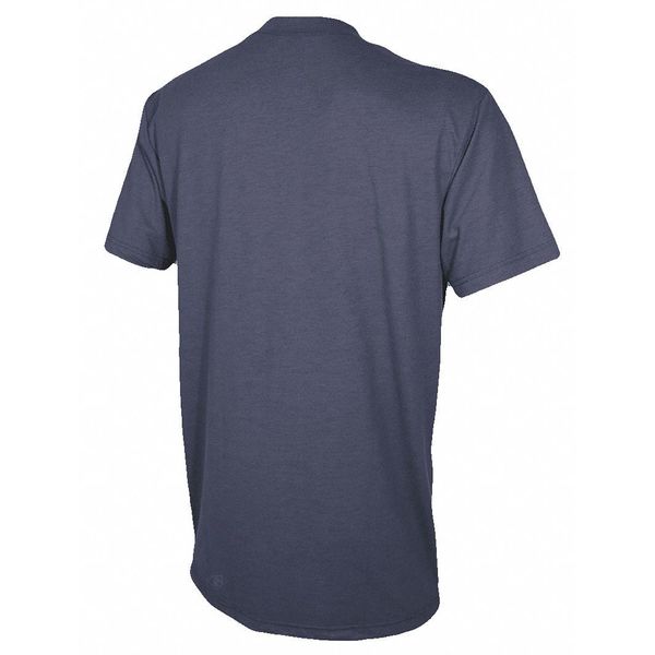 Flame-Resistant Crewneck Shirt, Navy, 2XL