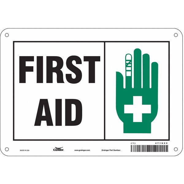 First Aid Sign, 10