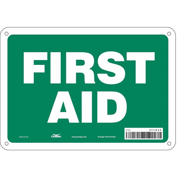 First Aid Sign, 10