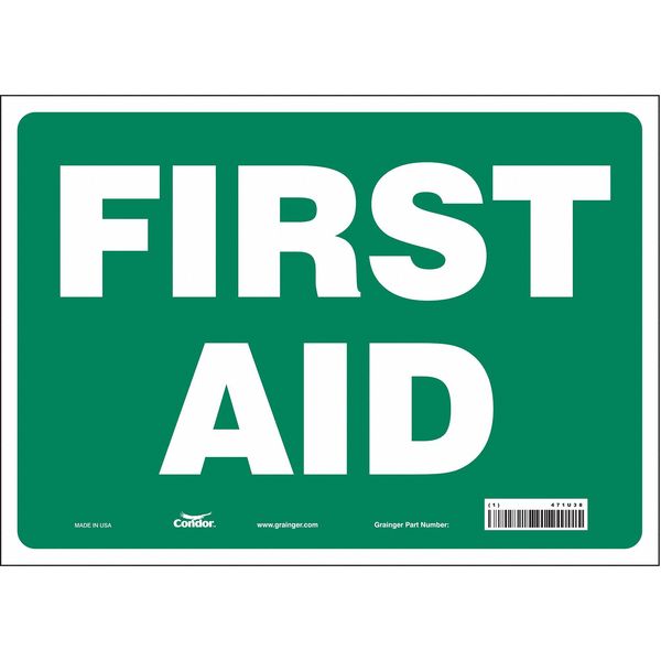 First Aid Sign, 14