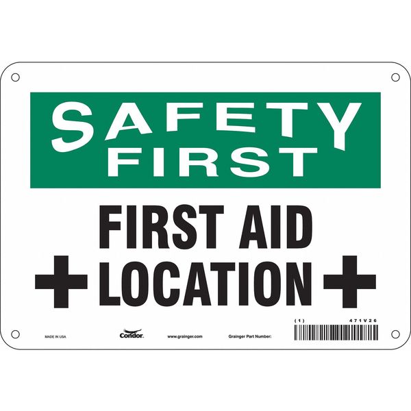 First Aid Sign, 10