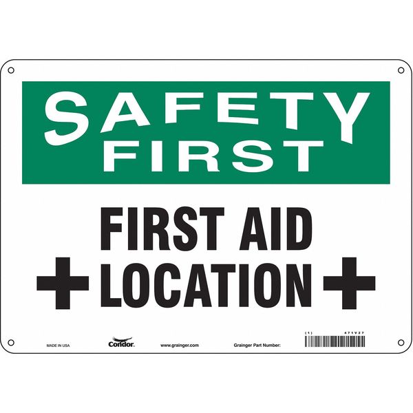 First Aid Sign, 14