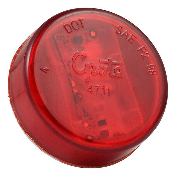 Clearance/Marker Lamp, 2 In., LED, Red