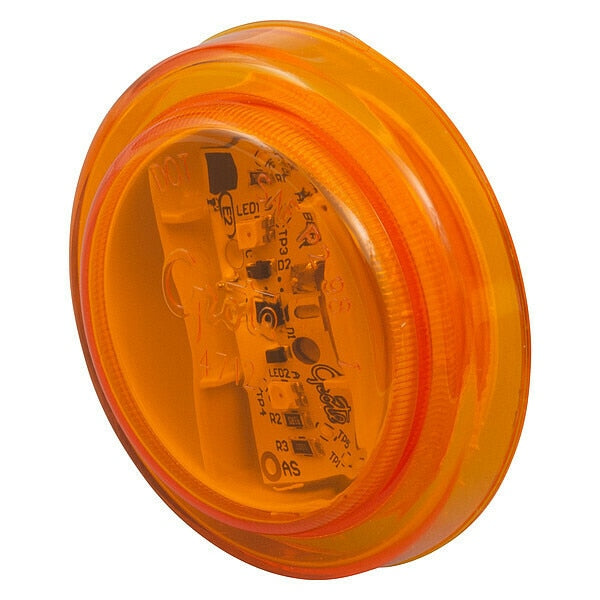 Clearance/Marker Lamp, 2.5In., LED, Yellow