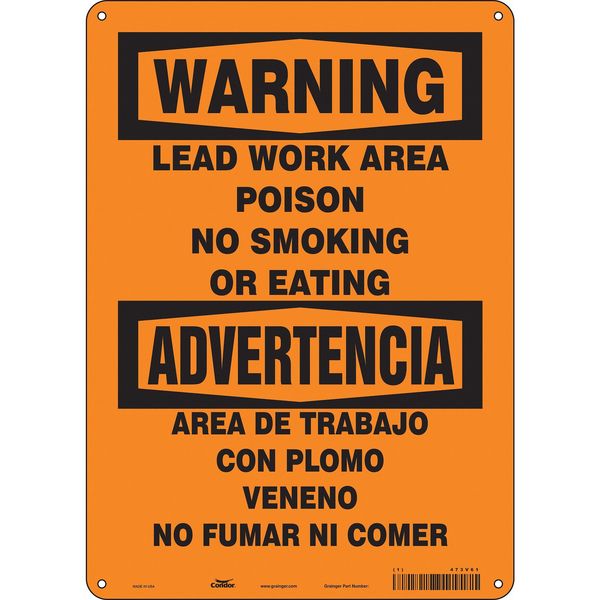 No Smoking Sign, 14 in H, 10