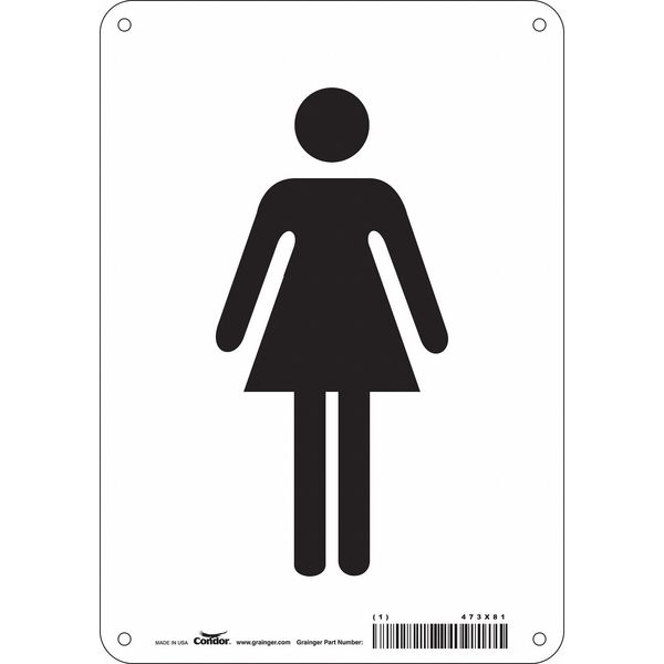 Restroom Sign, 7