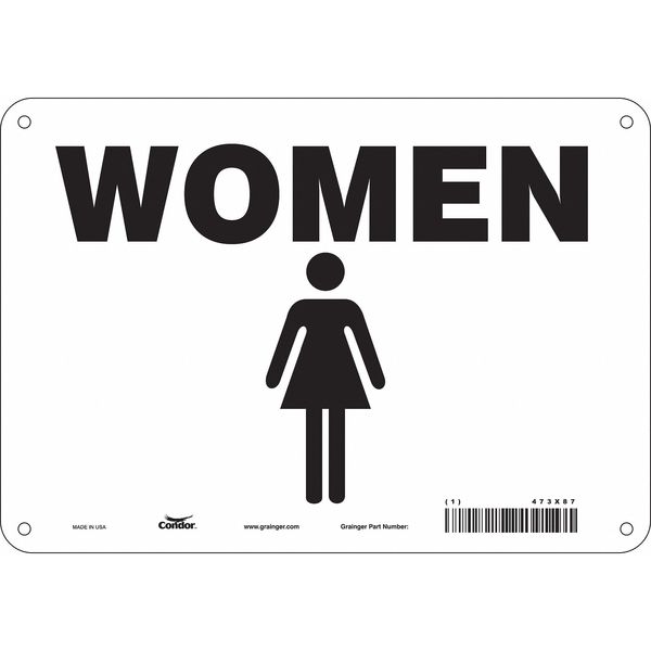 Restroom Sign, 7