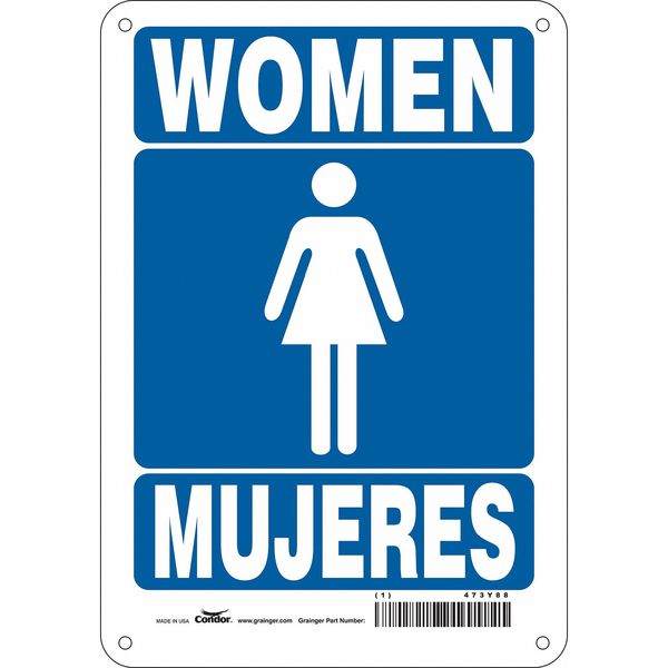 Restroom Sign, 7