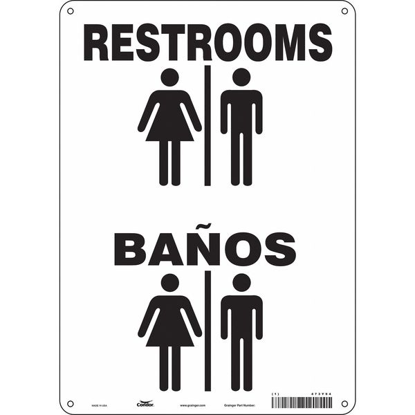 Restroom Sign, 10
