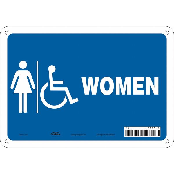 Restroom Sign, 10