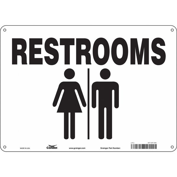 Restroom Sign, 14