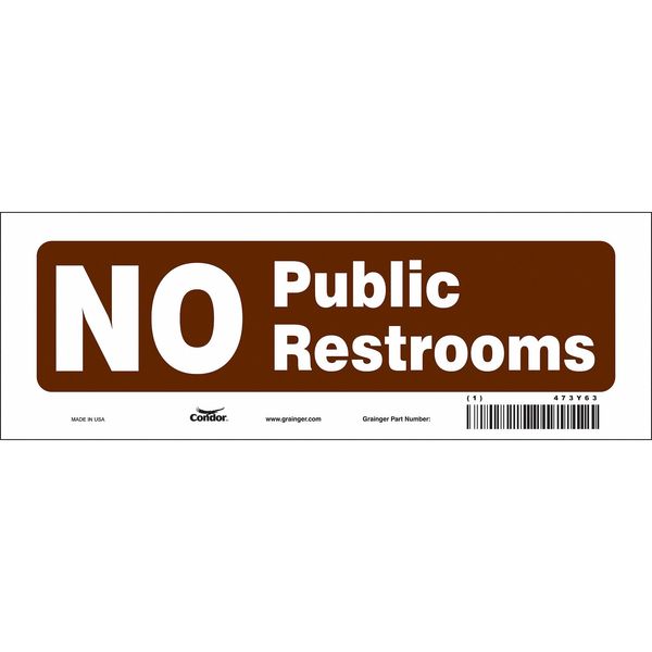 Restroom Sign, 10