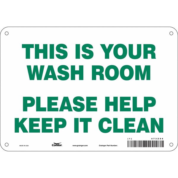 Restroom Sign, 10