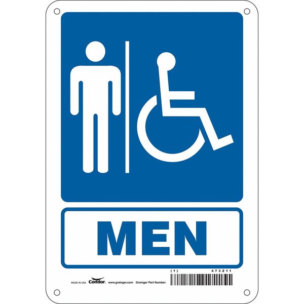 Restroom Sign, 7