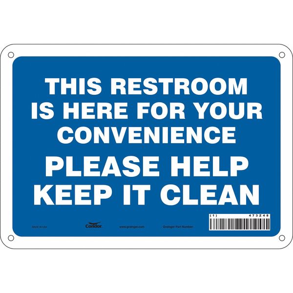 Restroom Sign, 10