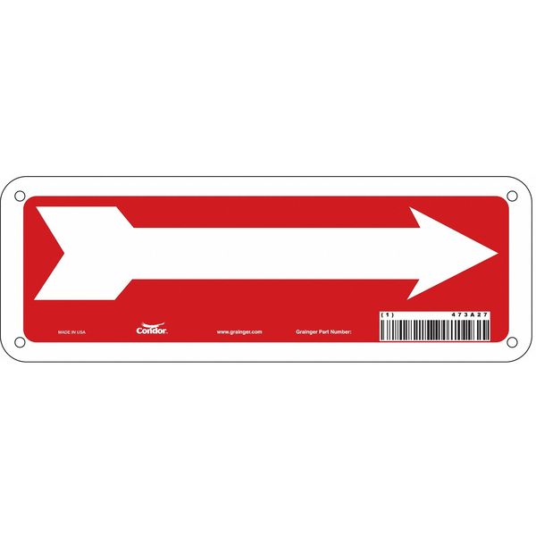 Directional Arrow Sign, No Text, 10