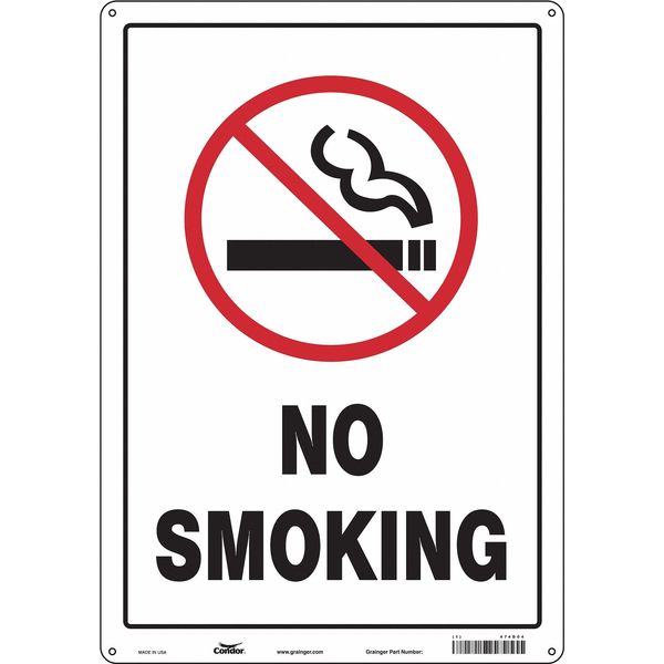 Safety Sign, 20 in H, 14 in W, Fiberglass, Vertical Rectangle, English, 474D04