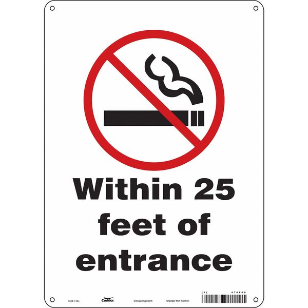 Safety Sign, 14 in H, 10