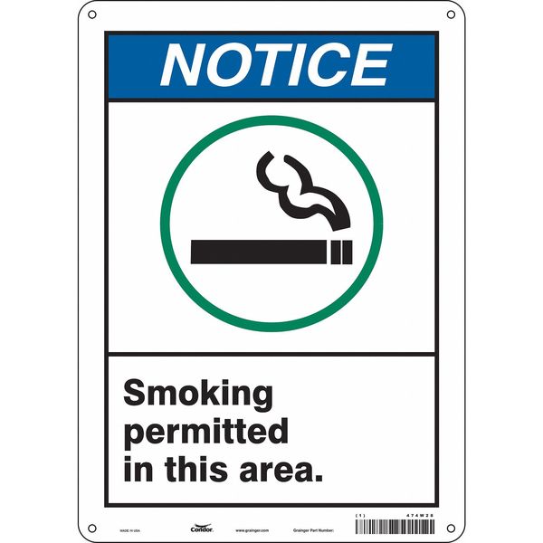 Safety Sign, 14 in H, 10