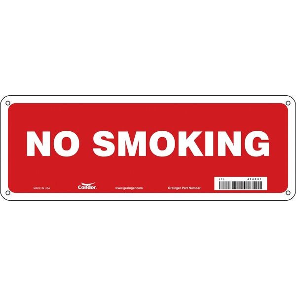 Safety Sign, 5 in H, 14 in W, Fiberglass, Vertical Rectangle, English, 474C81
