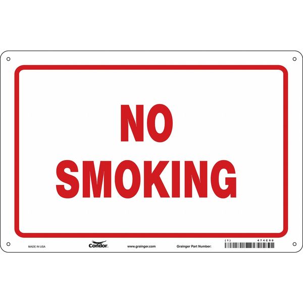 Safety Sign, 24 in H, 36 in W, Horizontal Rectangle, English, 474C90