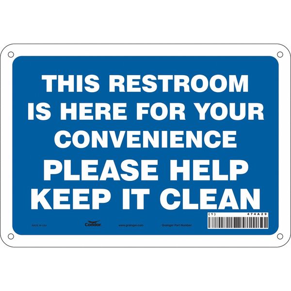 Restroom Sign, 10